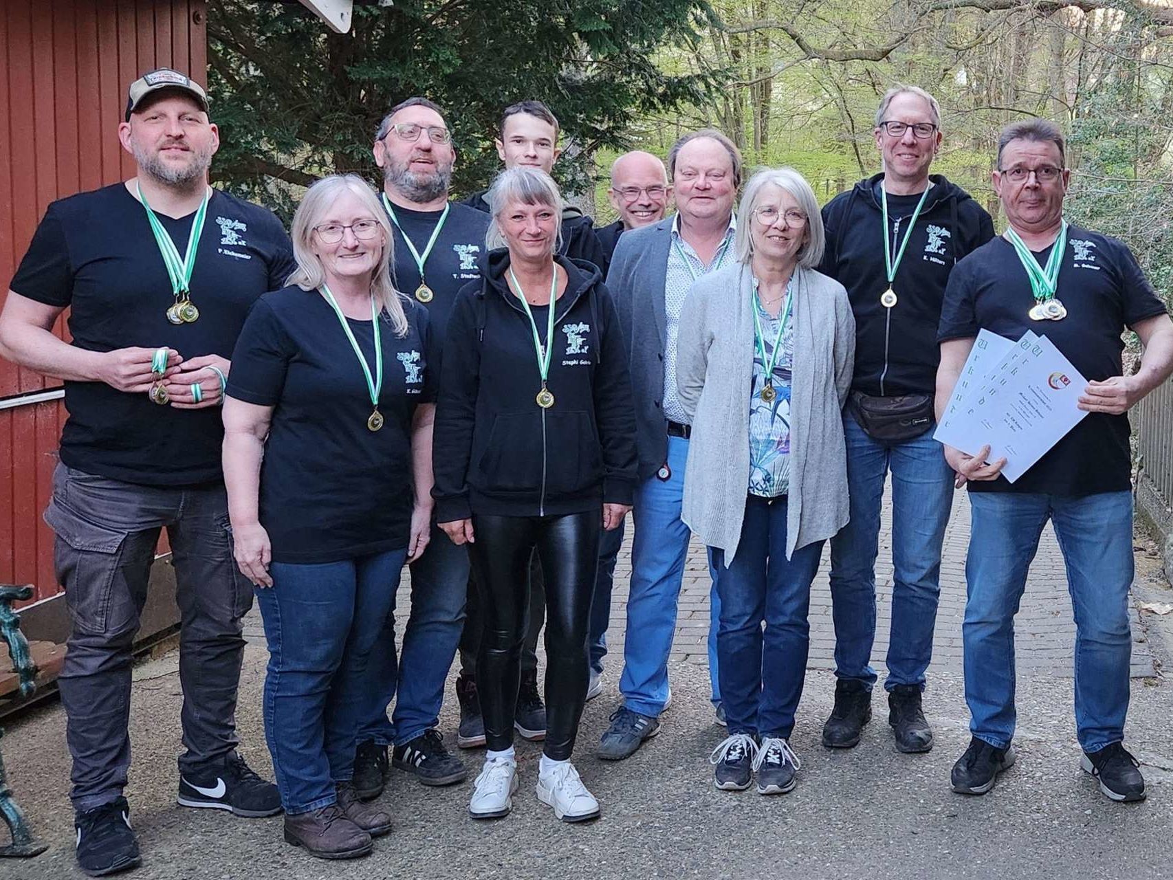 Medaillenregen für die SSG